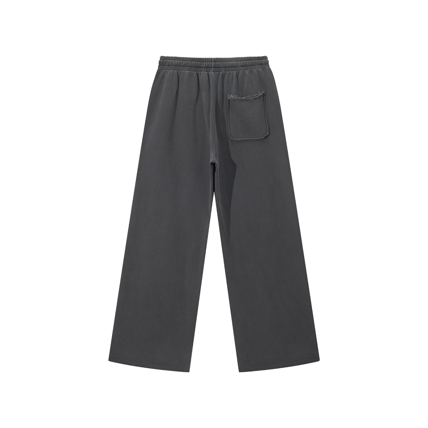 Matrix Dropout - Snow Washed Raw Edge Sweatpants