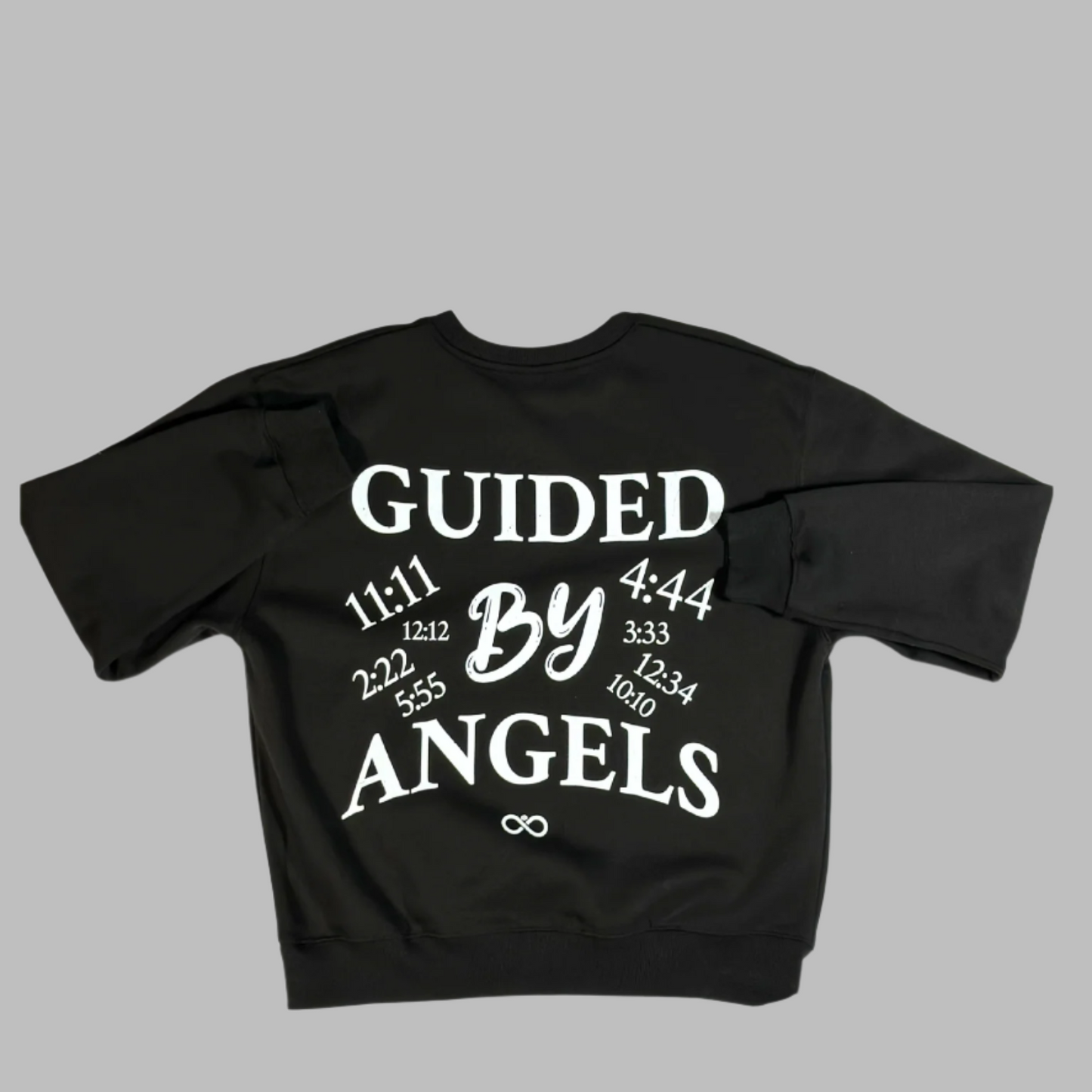 Back Angel Numbers Sweater (Back Print)