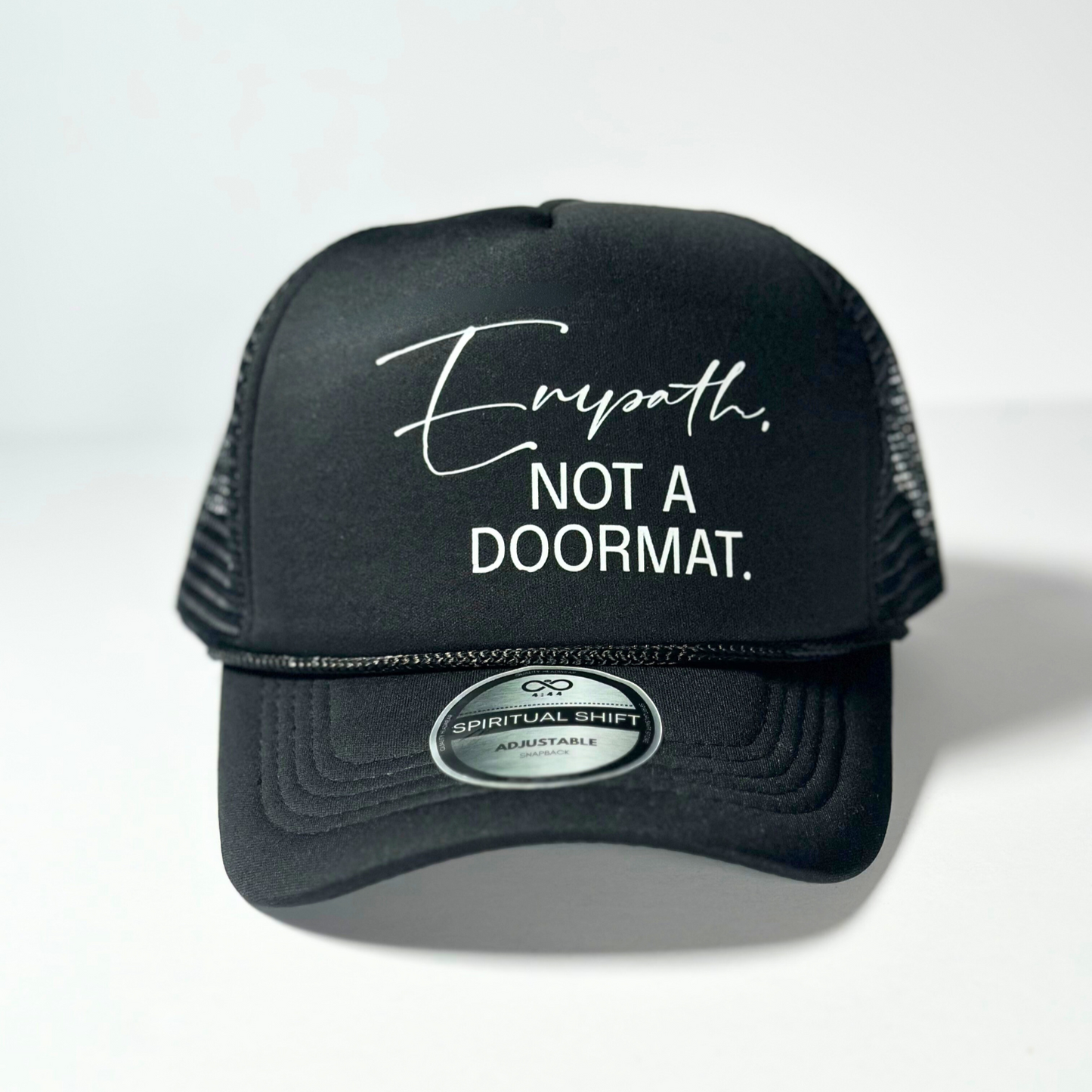 Empath Not a Doormat Trucker Hat