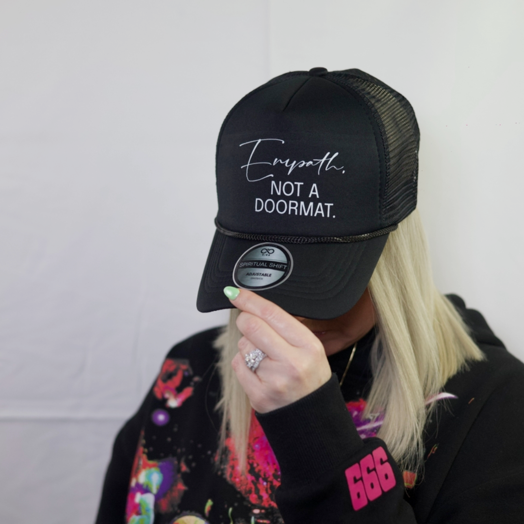 Empath Not a Doormat Trucker Hat