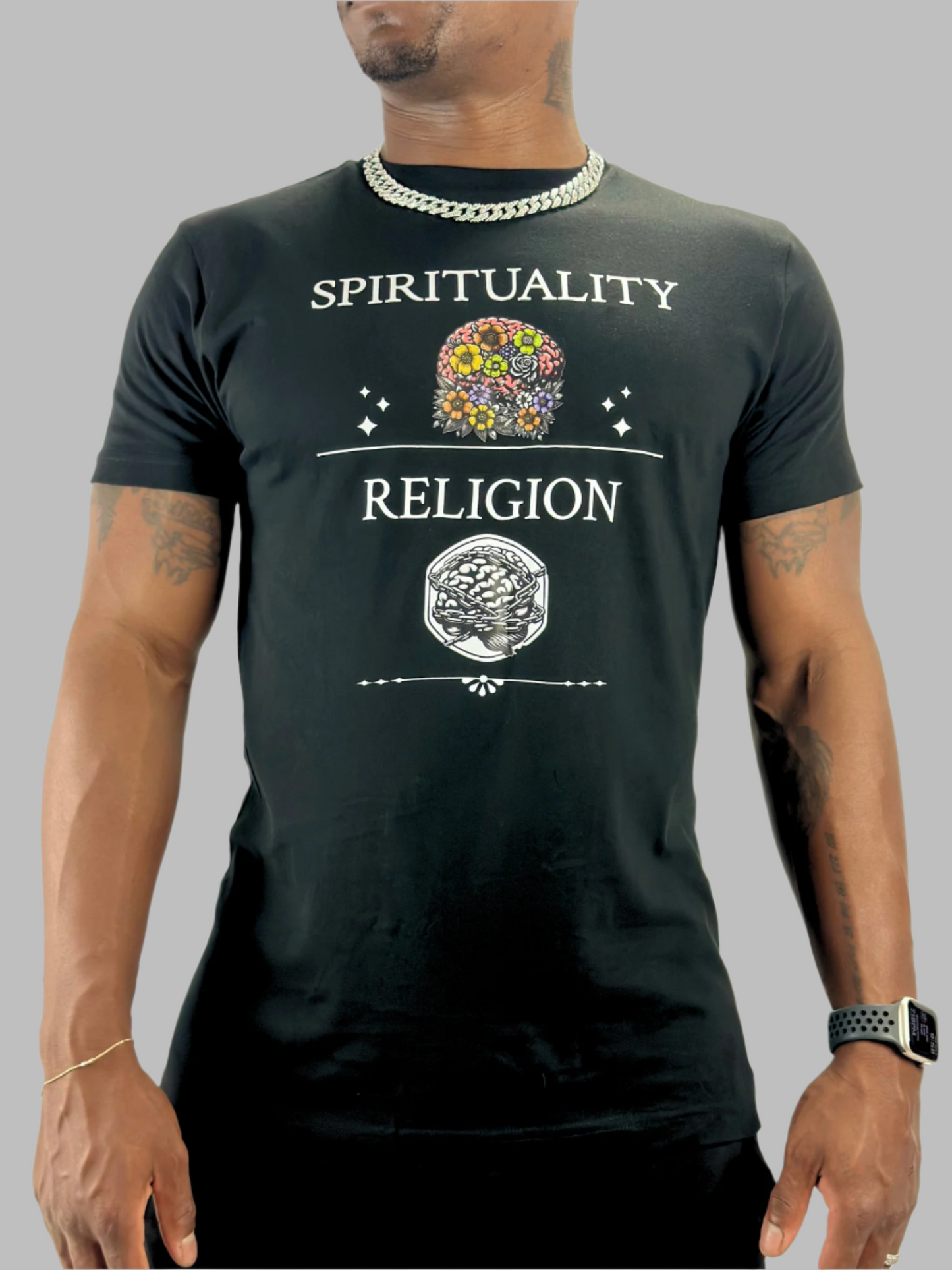 Spiritual vs Religion Tee