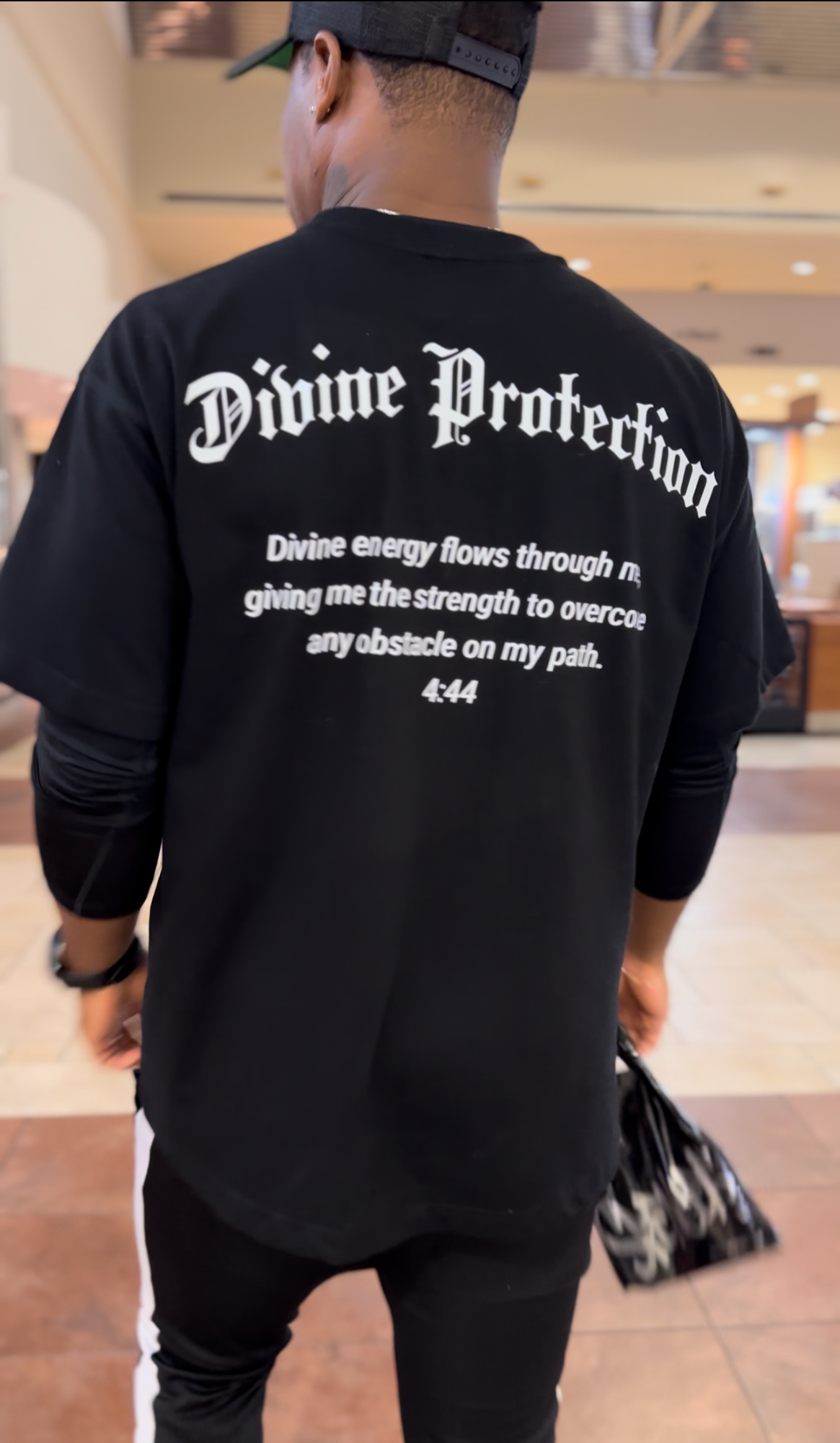 Divine Protection Oversized Tee