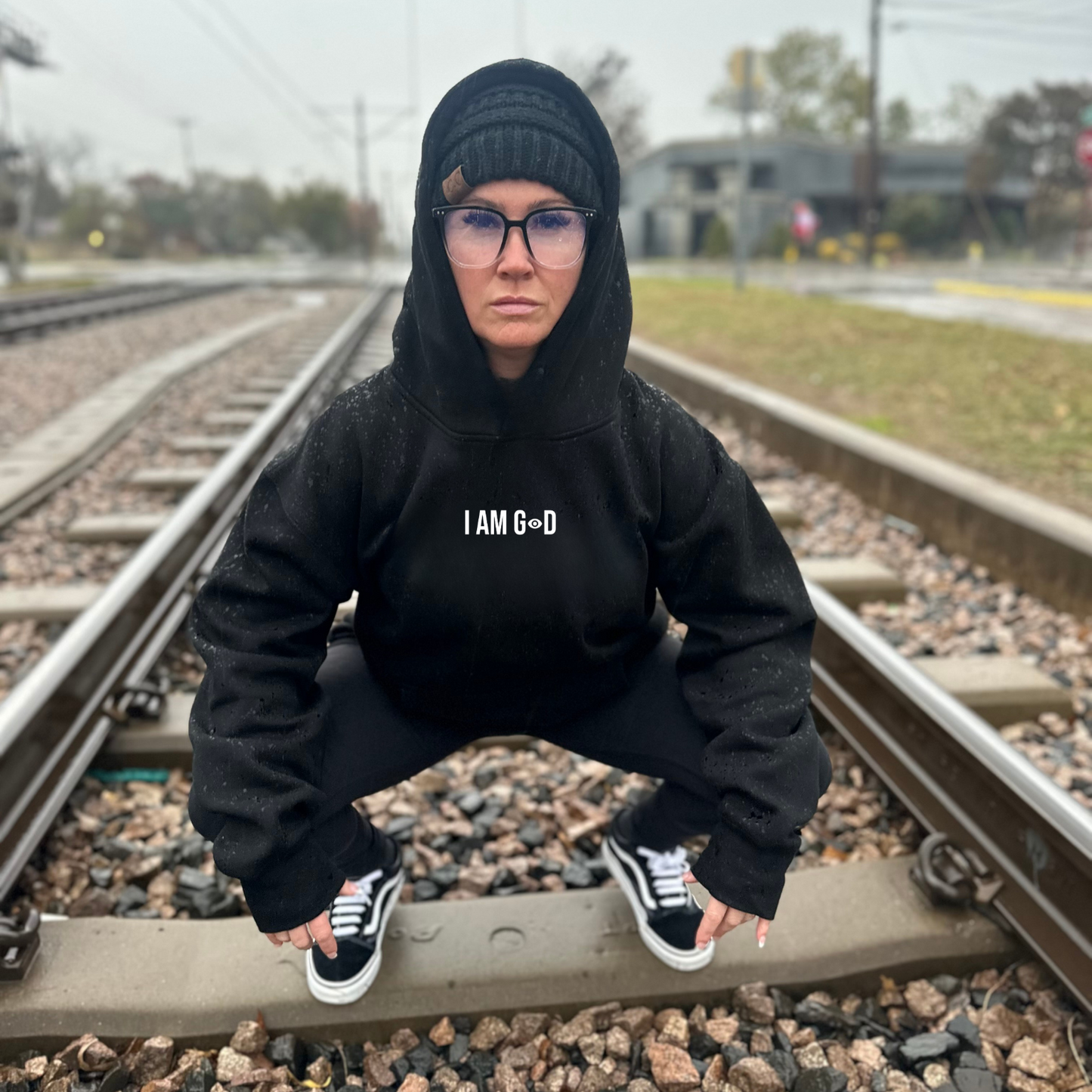 I Am God Hoodie (Small Text)