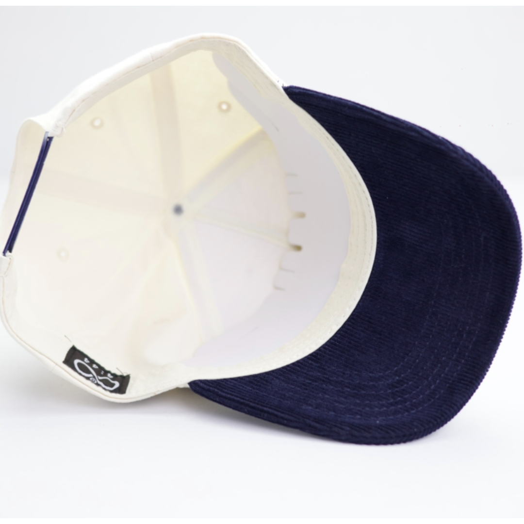 Yo Low Vibes Trucker Hat - Suede Navy