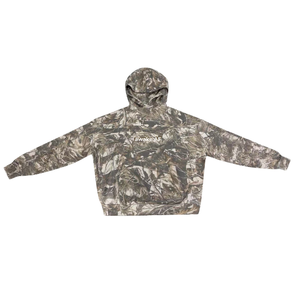 Awake af French Terry Camo Hoodie