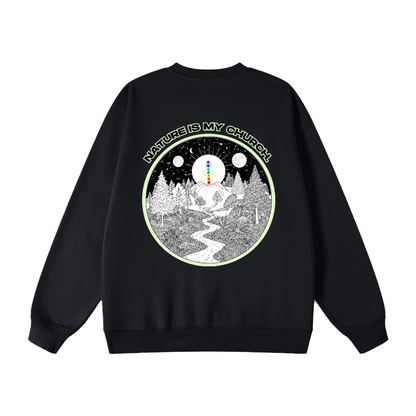 Nature Is My Church Oversized Sweatshirt
