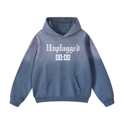 Unplugged From The Matrix Heavyweight Sunfade Hoodie