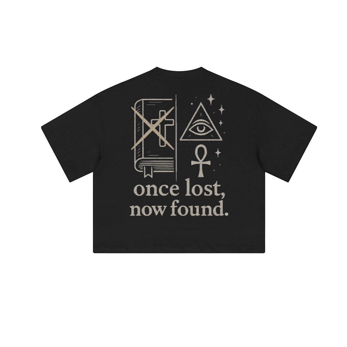 Once Lost Boxy Tee (280GSM)