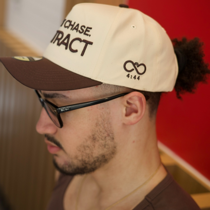 I DON'T CHASE I ATTRACT TRUCKER HAT