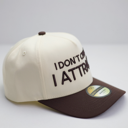 I DON'T CHASE I ATTRACT TRUCKER HAT