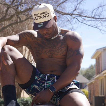 I DON'T CHASE I ATTRACT TRUCKER HAT