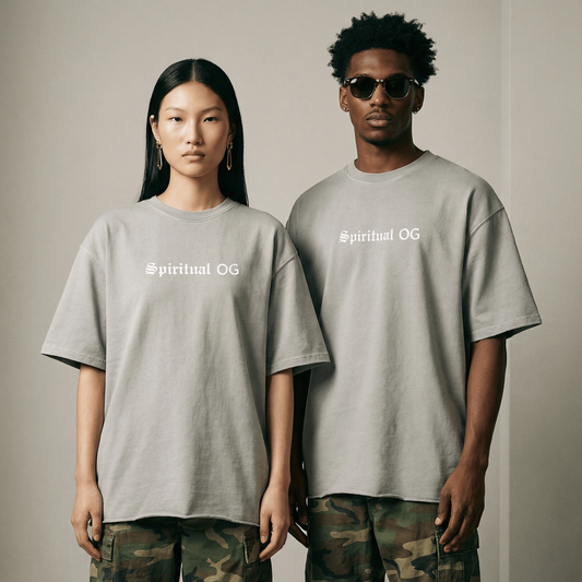 Spiritual OG Oversized Raw Hem Tee