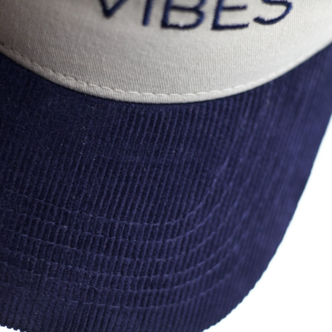 Yo Low Vibes Trucker Hat - Suede Navy