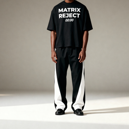 Glitch Matrix Reject Boxy Tee