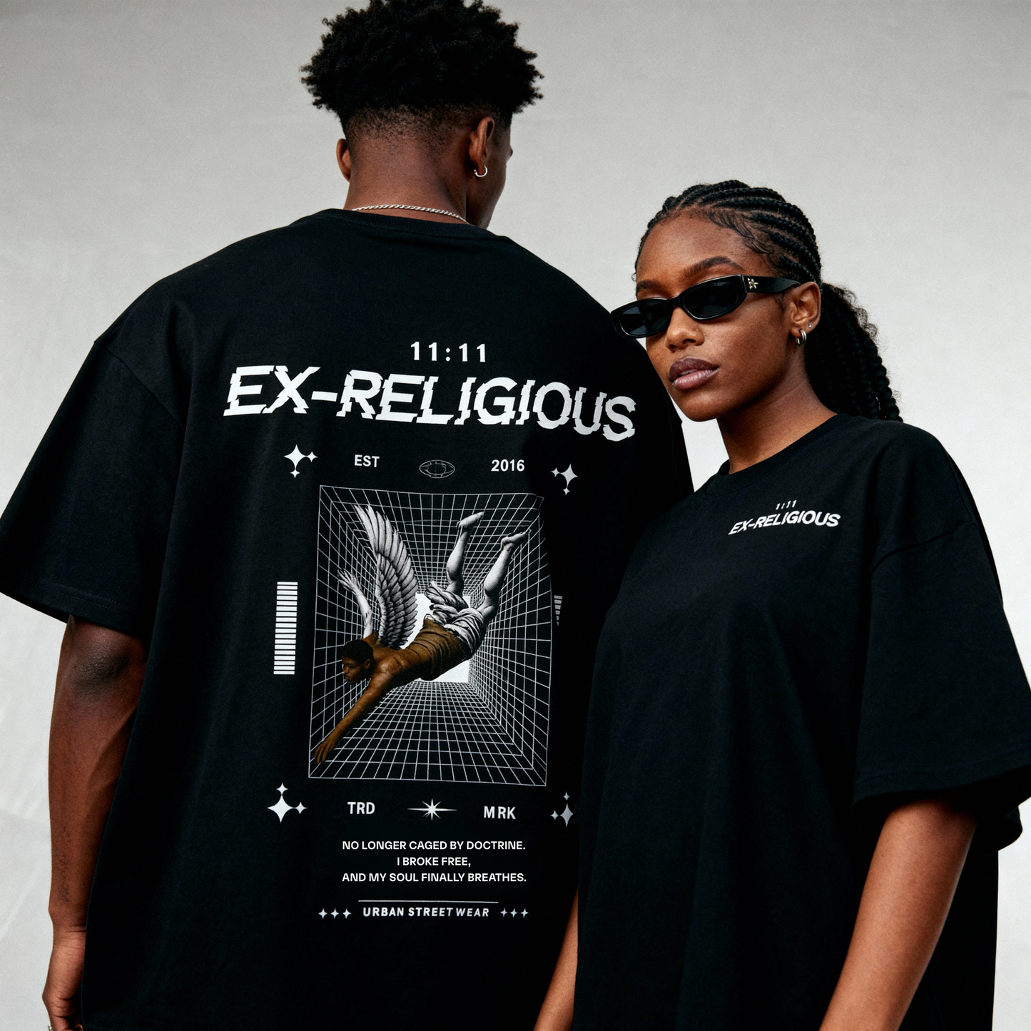 Ex-Religious Oversized Tee