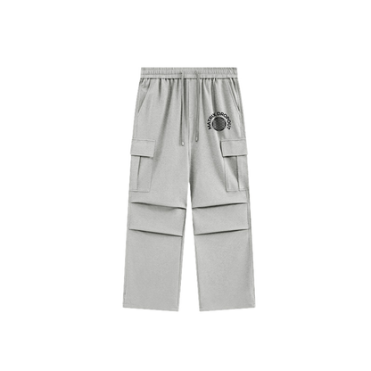 Matrix Dropout Wide Leg Cargo Sweatpants