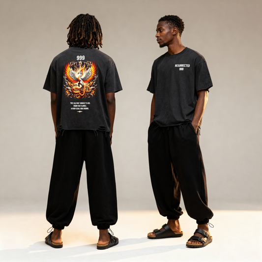 Resurrection 999 Raw Ripped Tee