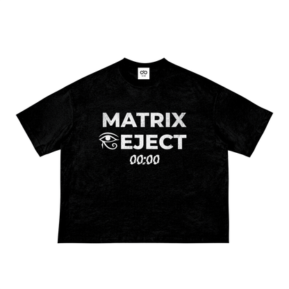 Glitch Eye of Horus Matrix Reject Boxy Tee