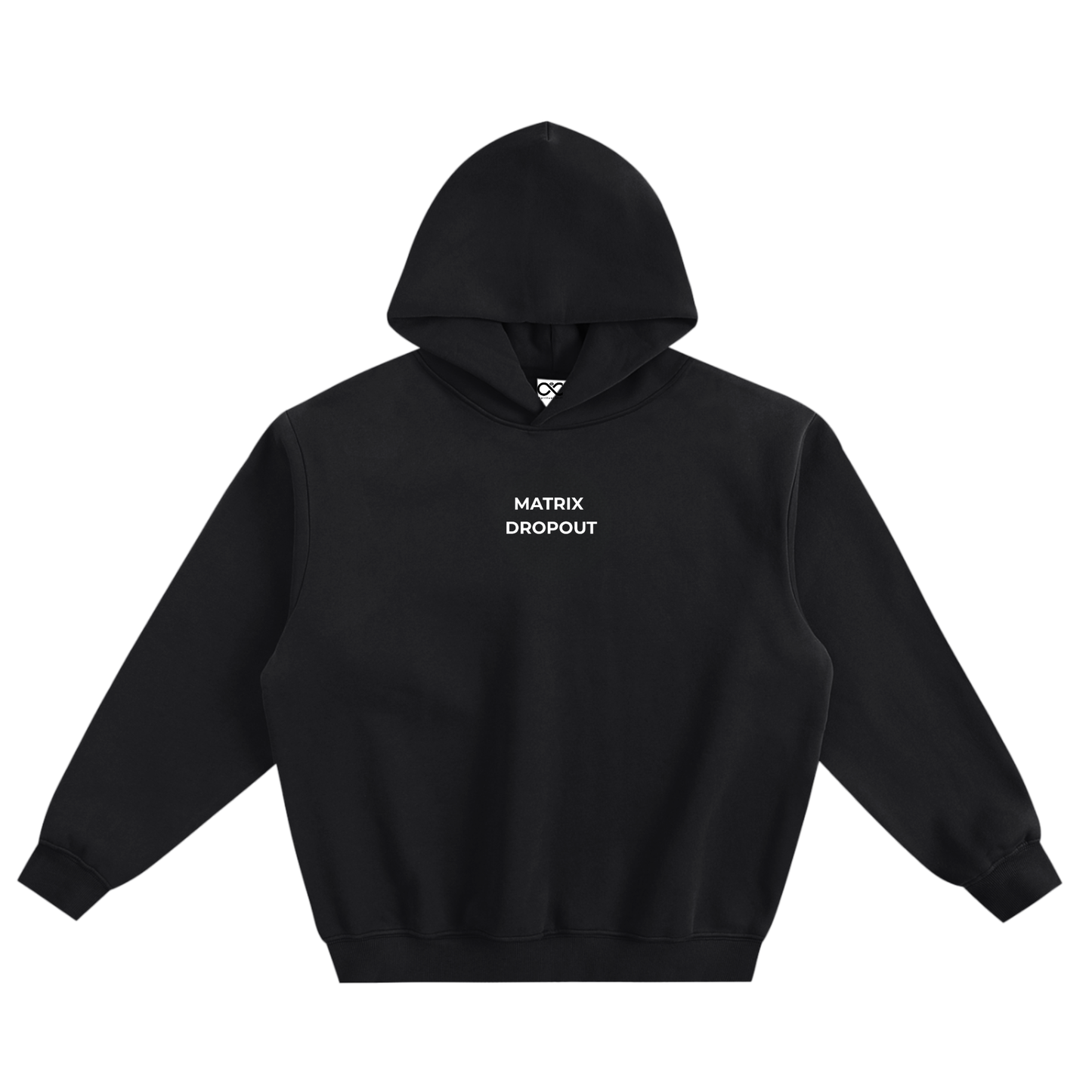 Matrix Dropout Boxy Hoodie