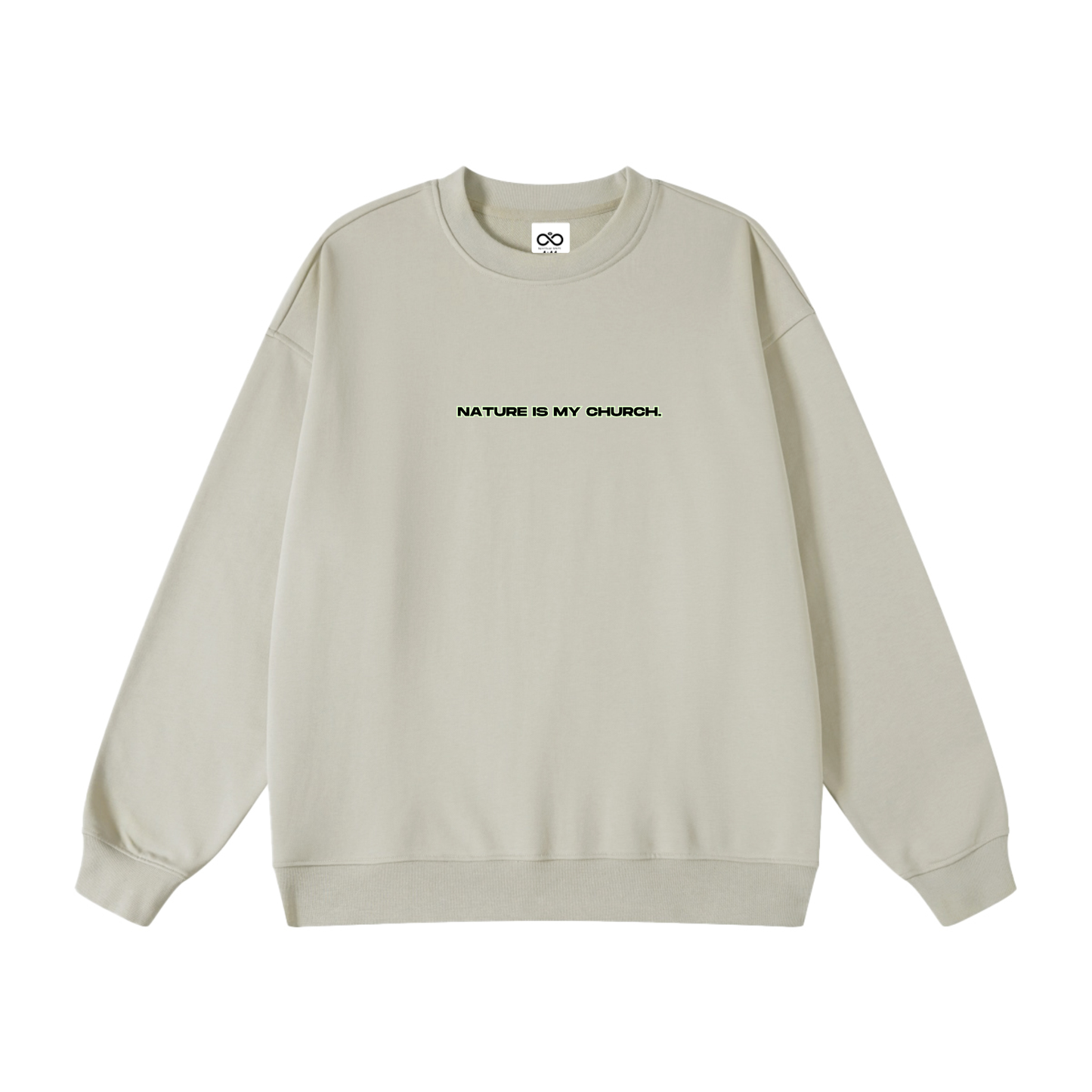 Nature Is My Church Oversized Sweatshirt