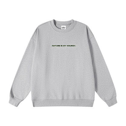Nature Is My Church Oversized Sweatshirt