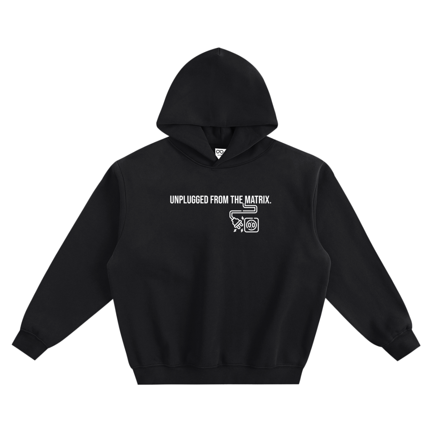 Unplugged From Matrix Boxy Hoodie