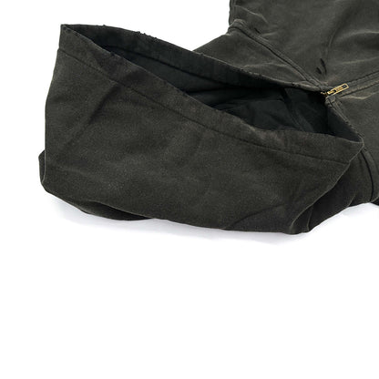 Curse Breaker Washed Distressed Zip-Up Hoodie