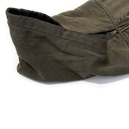 Curse Breaker Washed Distressed Zip-Up Hoodie