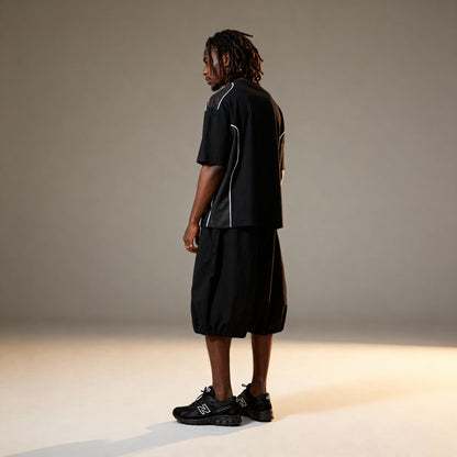 Timeline Jumper - Contrast Piped Panel T-Shirt