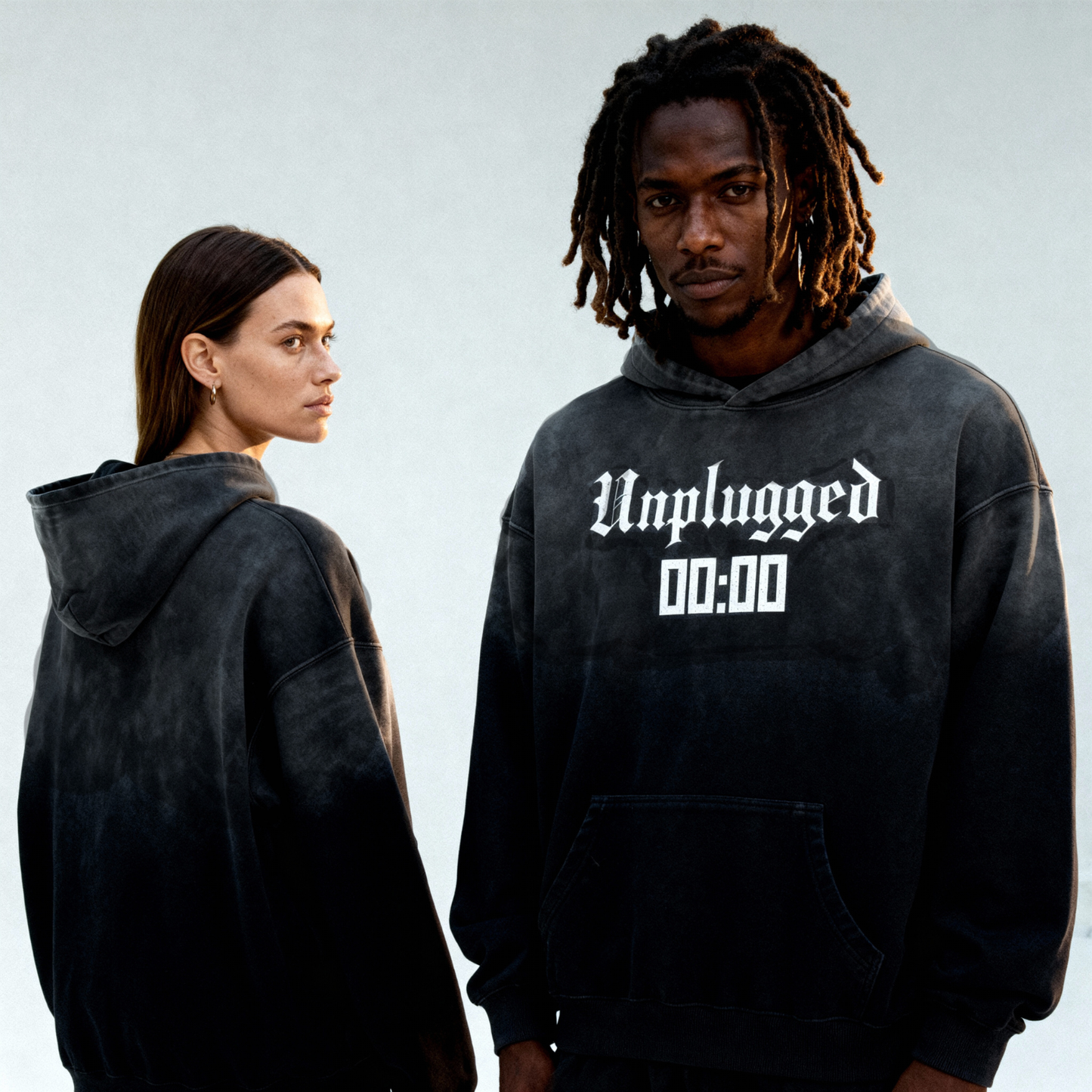Unplugged From The Matrix Heavyweight Sunfade Hoodie
