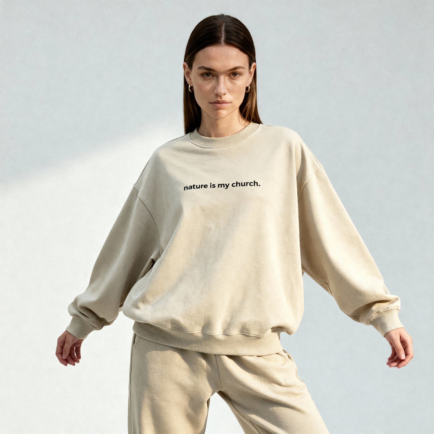 Nature Church Heavyweight Oversized Sweatshirt