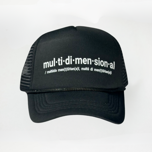 Multidimensional Trucker Hat