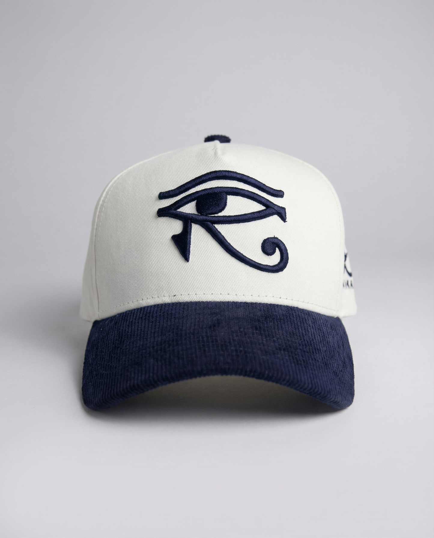 Eye Of Horus Suede Blue Trucker Hat