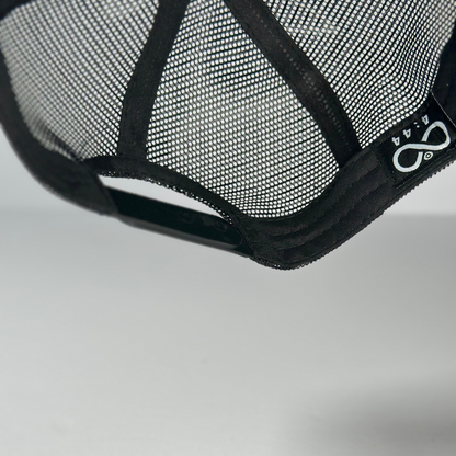 YO ZODIAK BLACK MESH TRUCKER HAT
