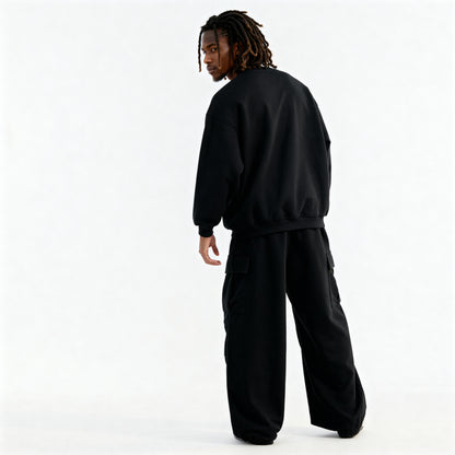 EX-Religious Wide Leg Sweatpants