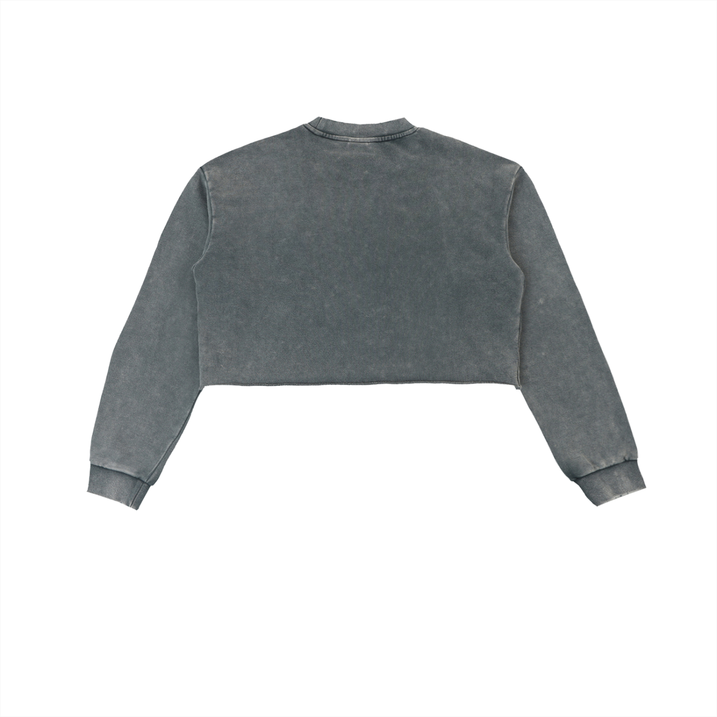Nature Is My Church Washed Cropped Sweater