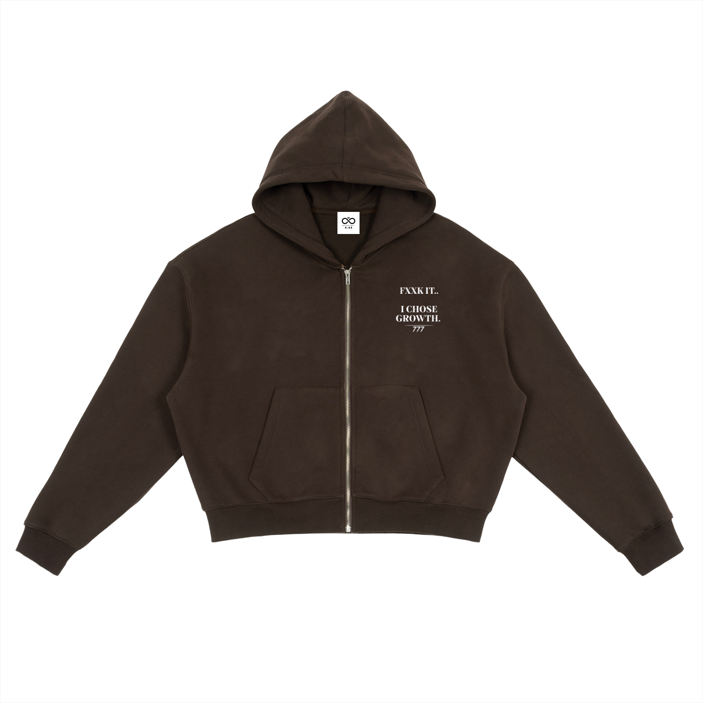 Unisex zip hoodie,spiritual streetwear,Spiritual Gift for him,Spiritual Gift for her,Spiritual Clothing,Full-zip,cozy all day hoodie,angel number hoodie,Angel Numbers,Fxxk it chose growth zip hoodi