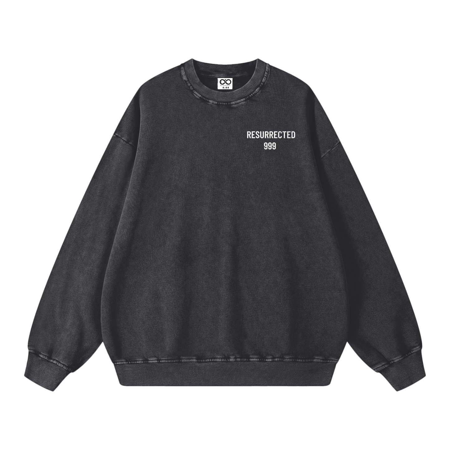 Ressurrected Heavyweight Oversized Faded Sweatshirt