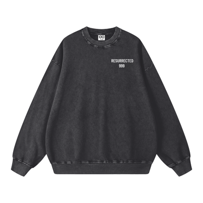 Ressurrected Heavyweight Oversized Faded Sweatshirt