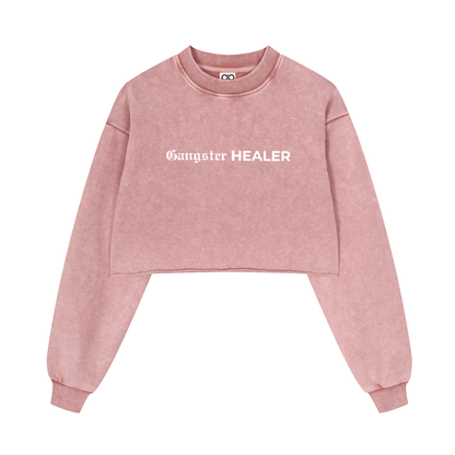 Ganster Healer Crop Sweater