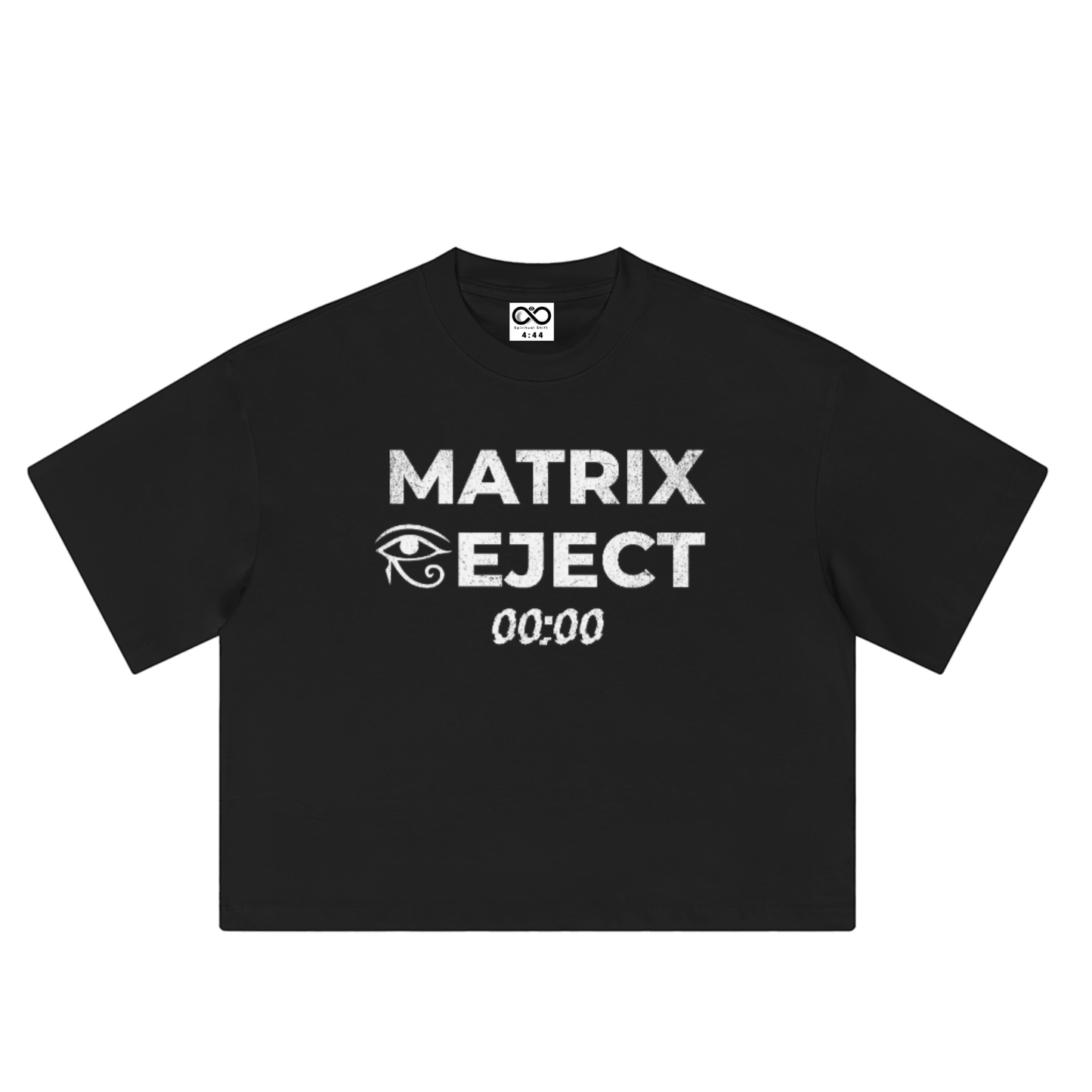 Glitch Eye of Horus Matrix Reject Boxy Tee
