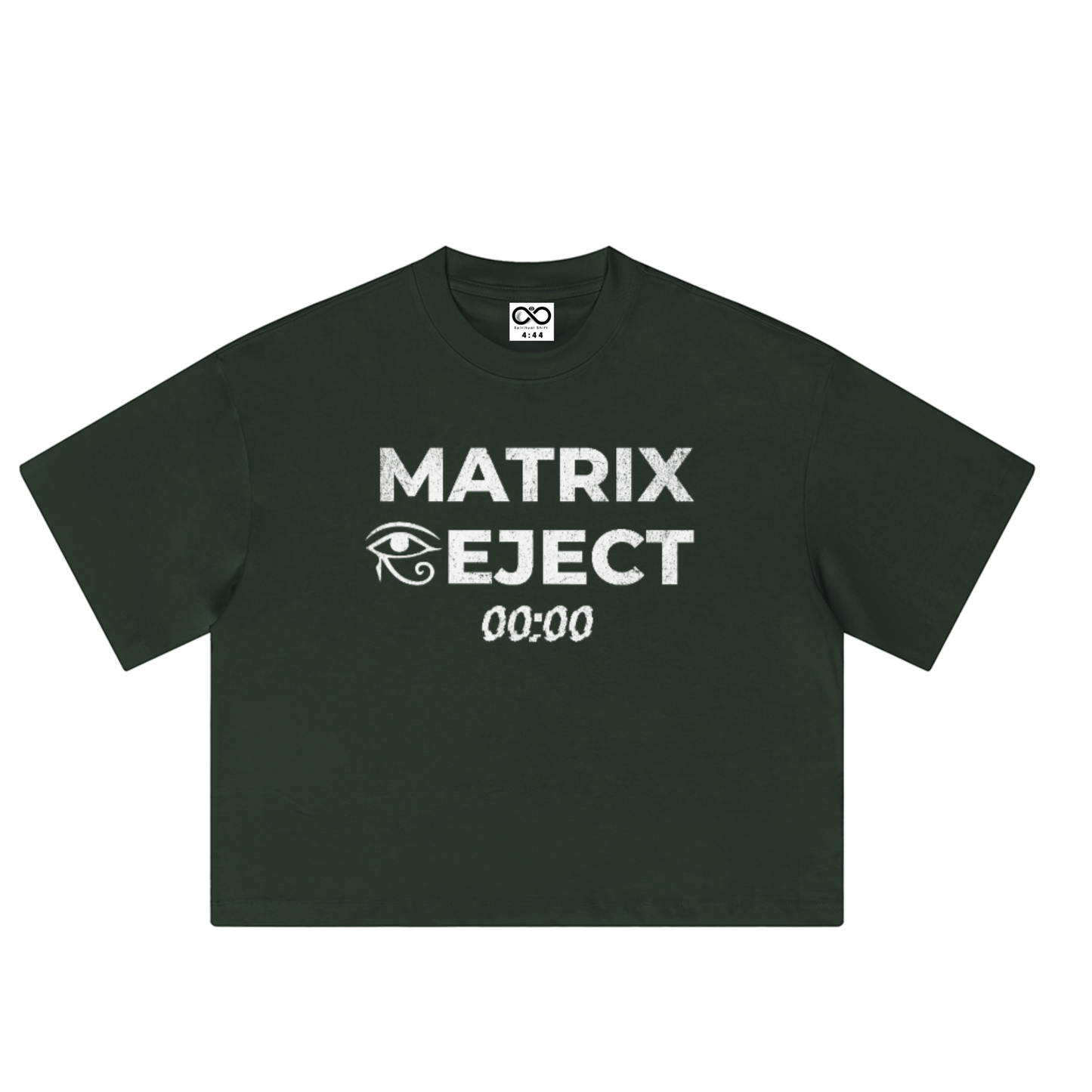 Glitch Eye of Horus Matrix Reject Boxy Tee