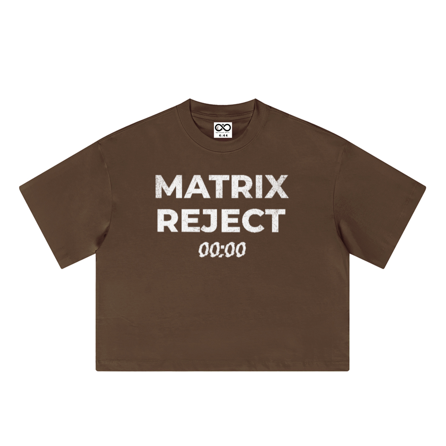 Glitch Matrix Reject Boxy Tee