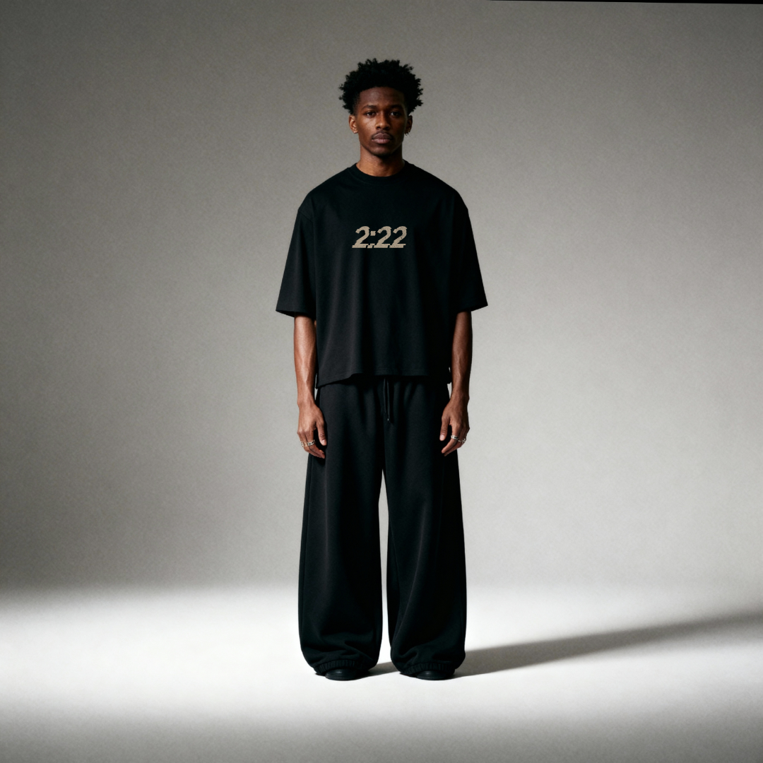 Now Found Glitch Boxy Tee