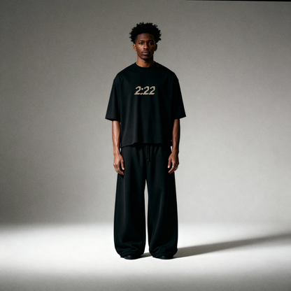 Now Found Glitch Boxy Tee
