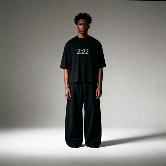 Now Found Glitch Boxy Tee