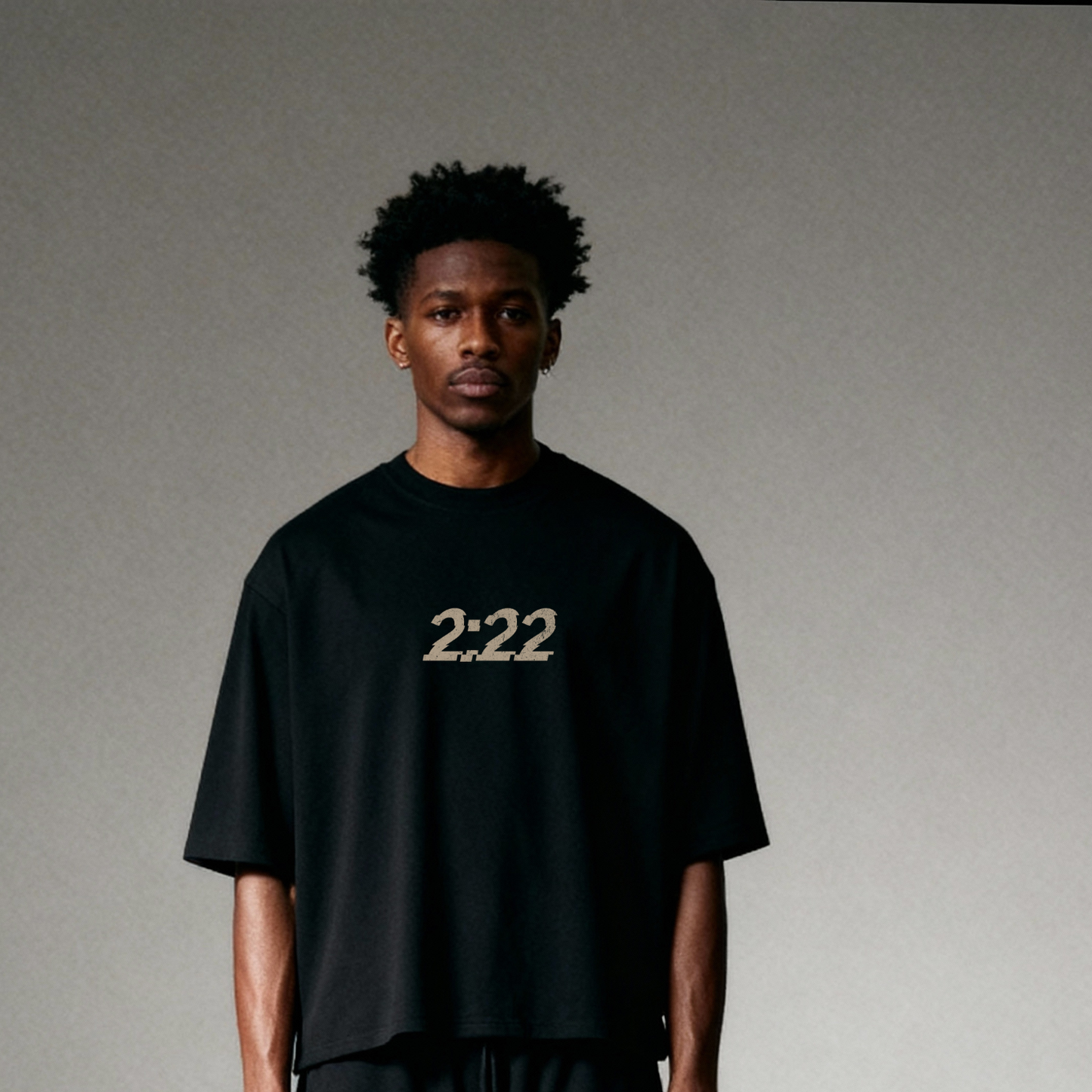 Now Found Glitch Boxy Tee