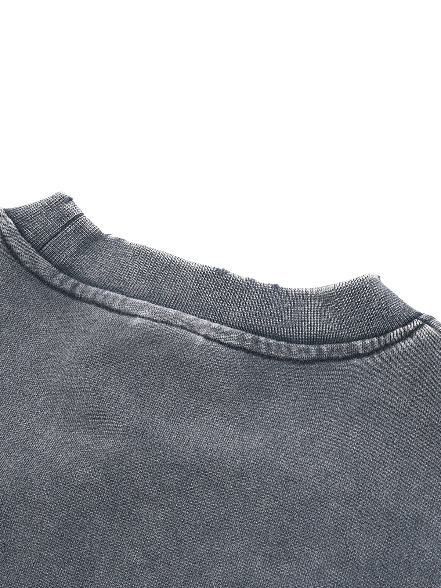 Nature Is My Church Washed Cropped Sweater