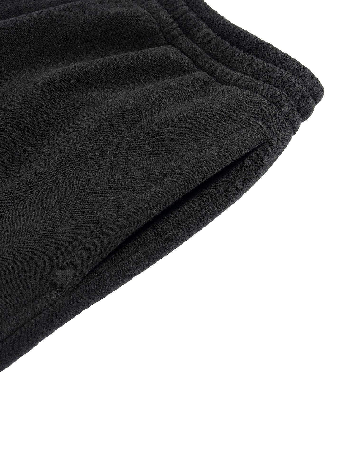 Matrix Dropout Fleece Drawstring Straight-Leg Sweatpants