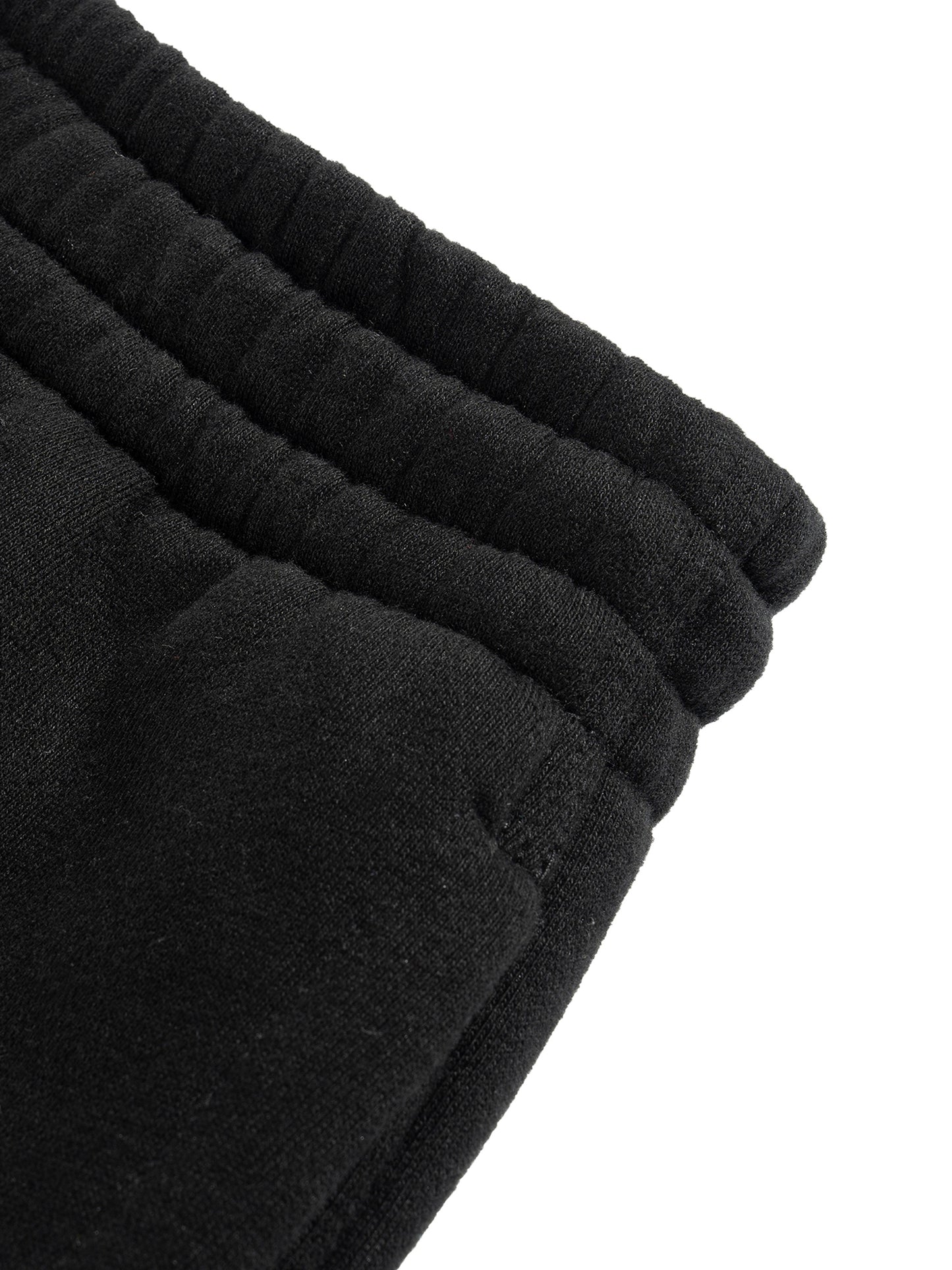 Matrix Dropout Fleece Drawstring Straight-Leg Sweatpants